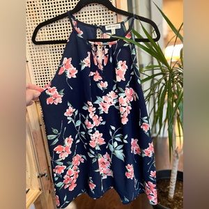 Faith and joy floral blouse - M